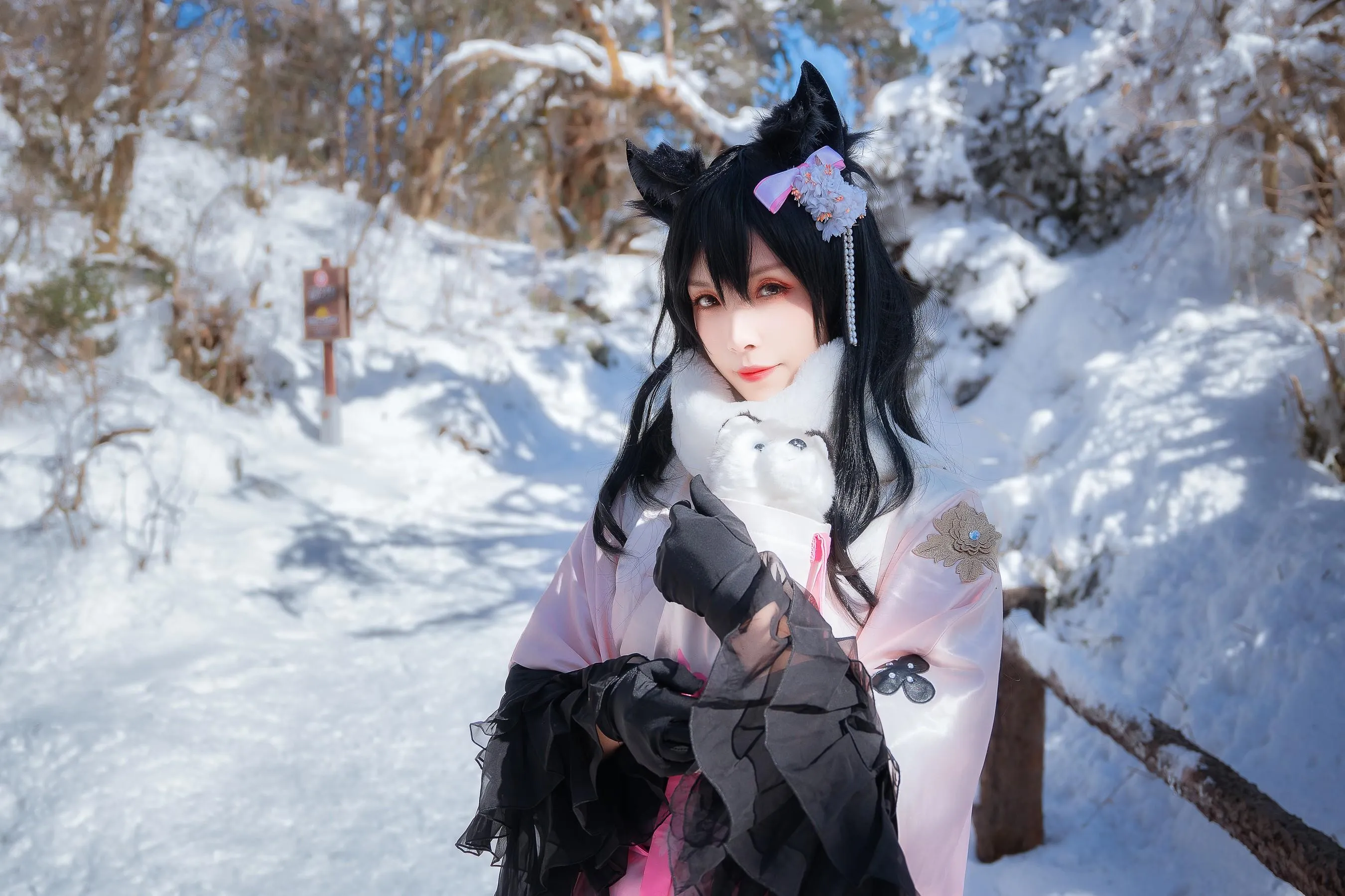 Neko-薇薇 – NO.08 爱宕和服 [45P]插图7